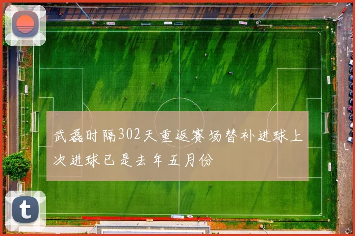 武磊时隔302天重返赛场替补进球上次进球已是去年五月份